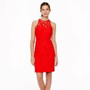 J. Crew pamela dress in levers lace size 12